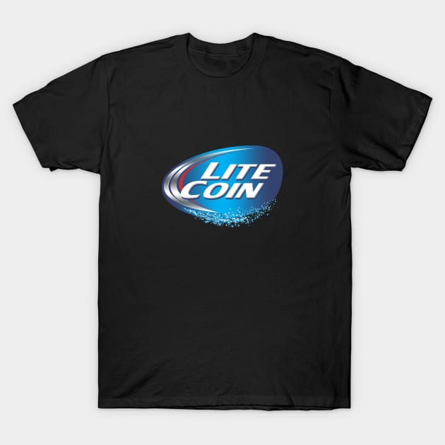 Bud Litecoin T-Shirt by phneep